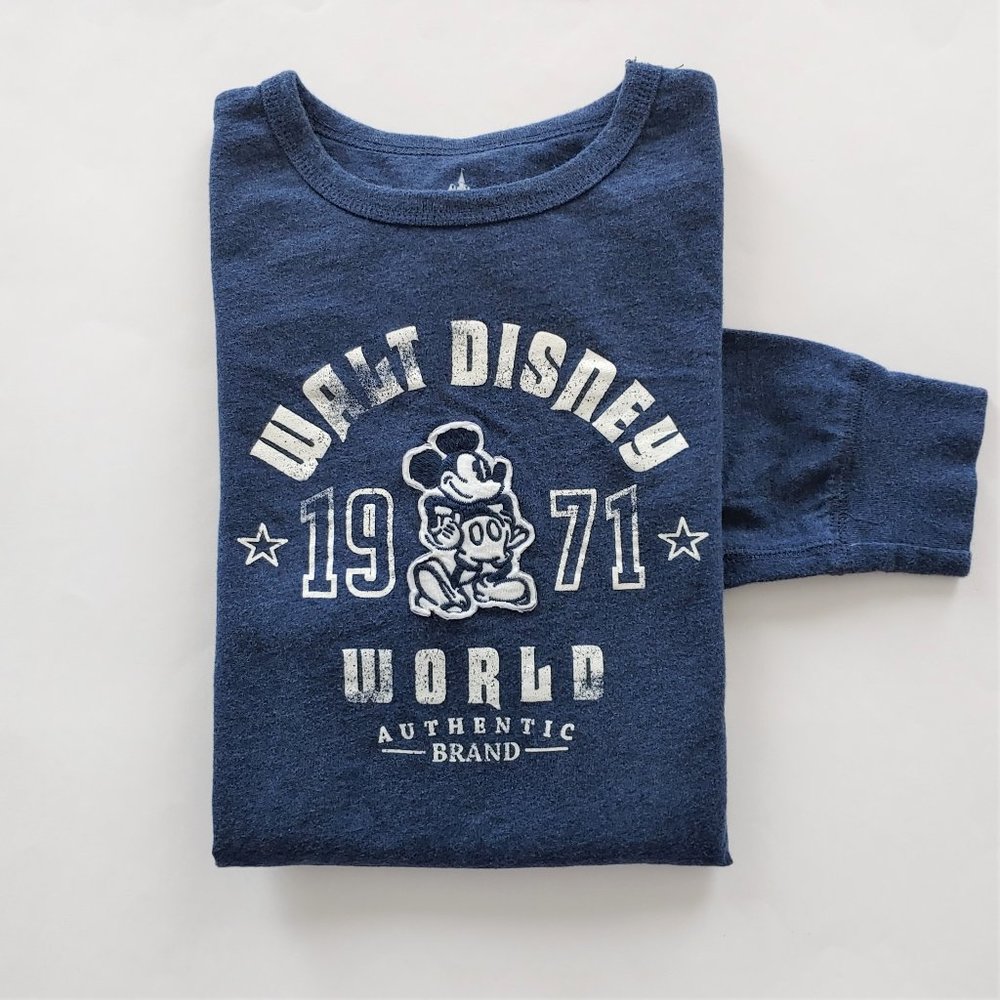 Disney Parks Long Sleeve Tee Walt Disney World Med